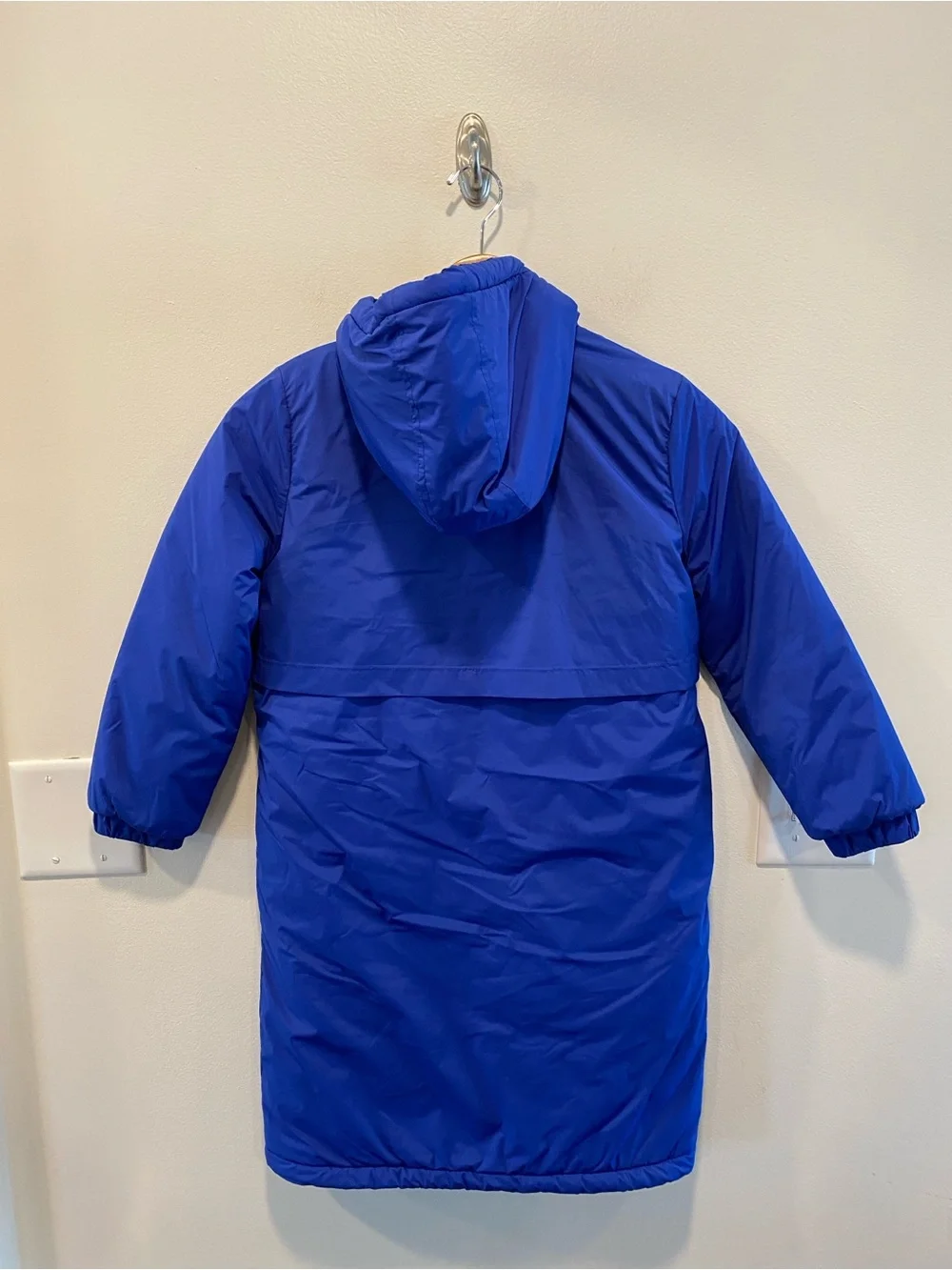 TYR Tech Youth Hydrosphere Parka youth small blue swim team jacket